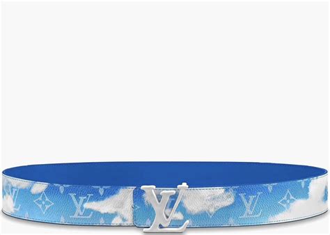 louis vuitton cloud belt|louis vuitton lv reversible belt.